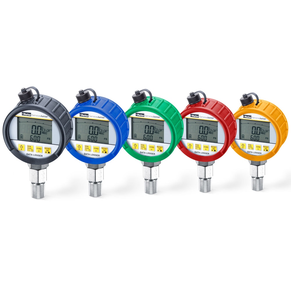 SensoControl ServiceJunior系列数字压力表 系列参考图