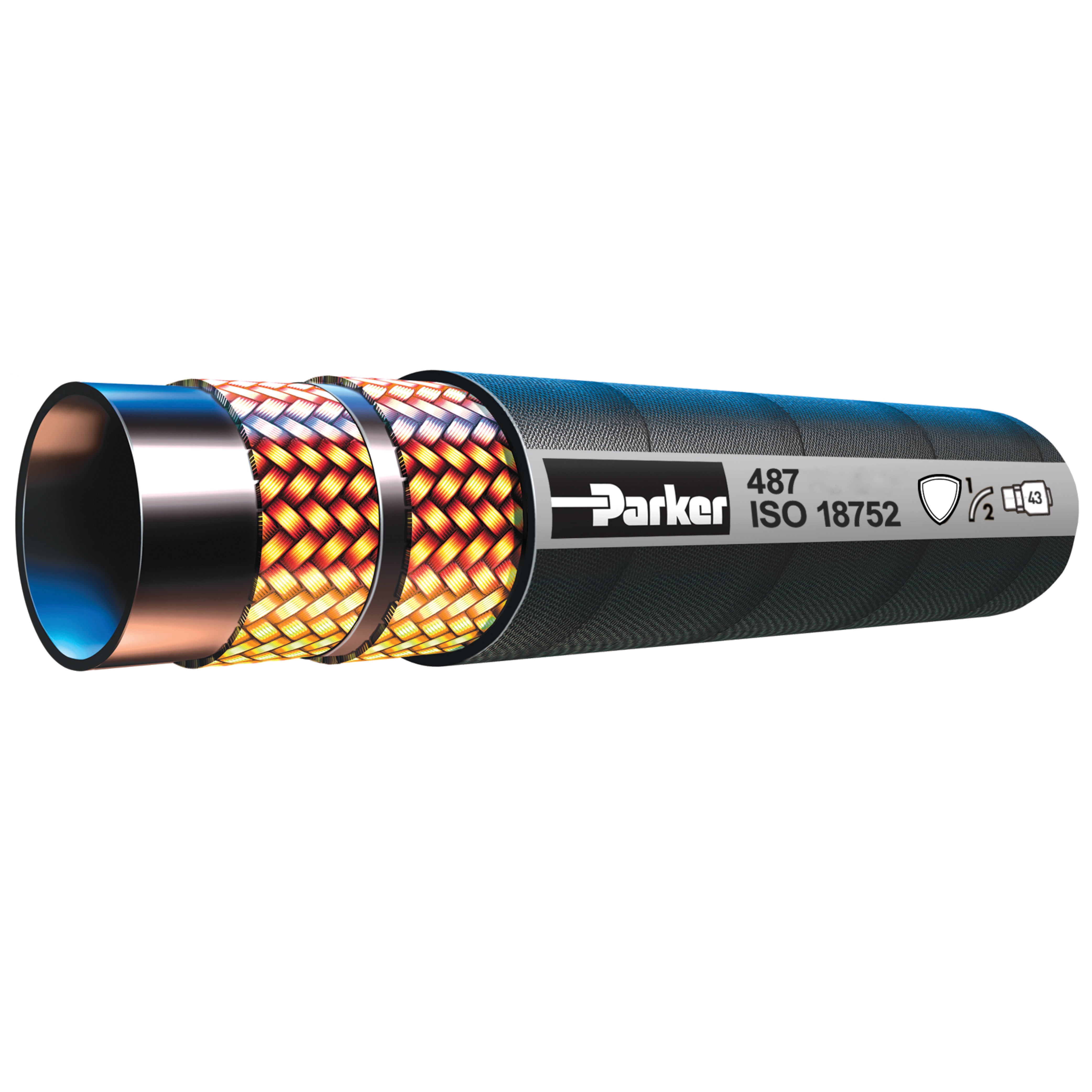 487系列4000 PSI GlobalCore液压恒压软管