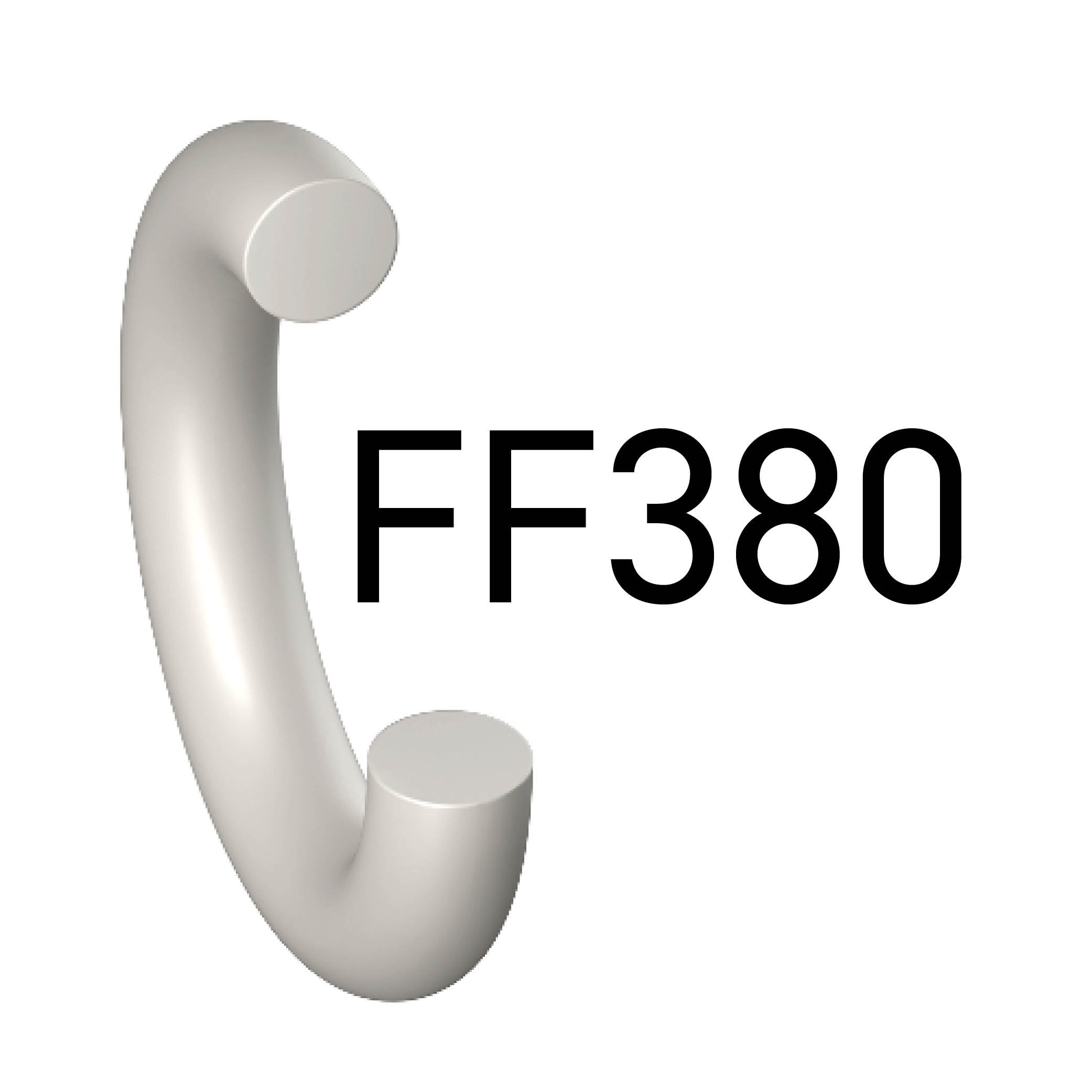 Perfluoroelastomer 75 Durometer O-Ring, Excellent Compression Set Resistance , White (FF380-75)