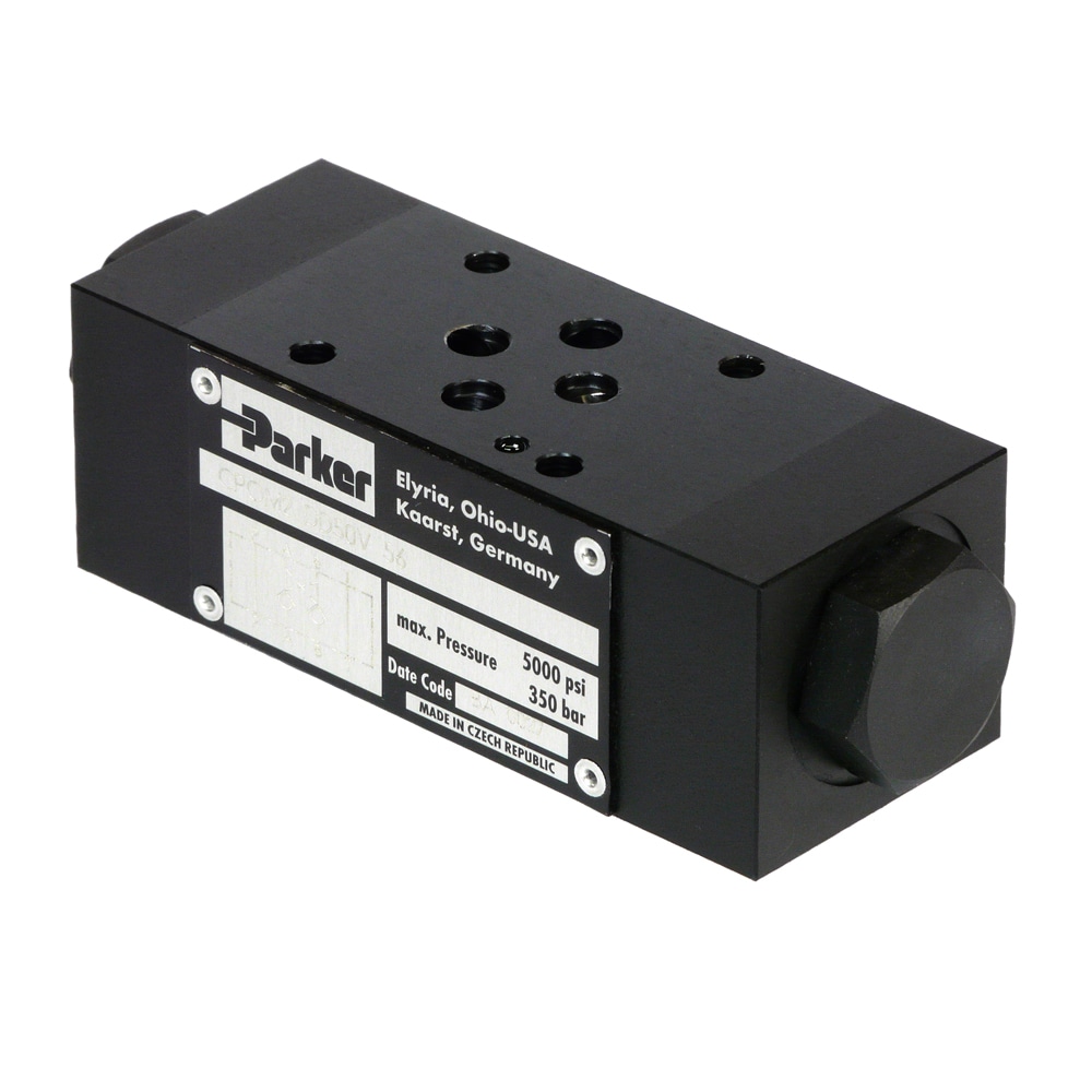 Pilot Operated Check Valve - Series CPOM (N.A.) 系列参考图