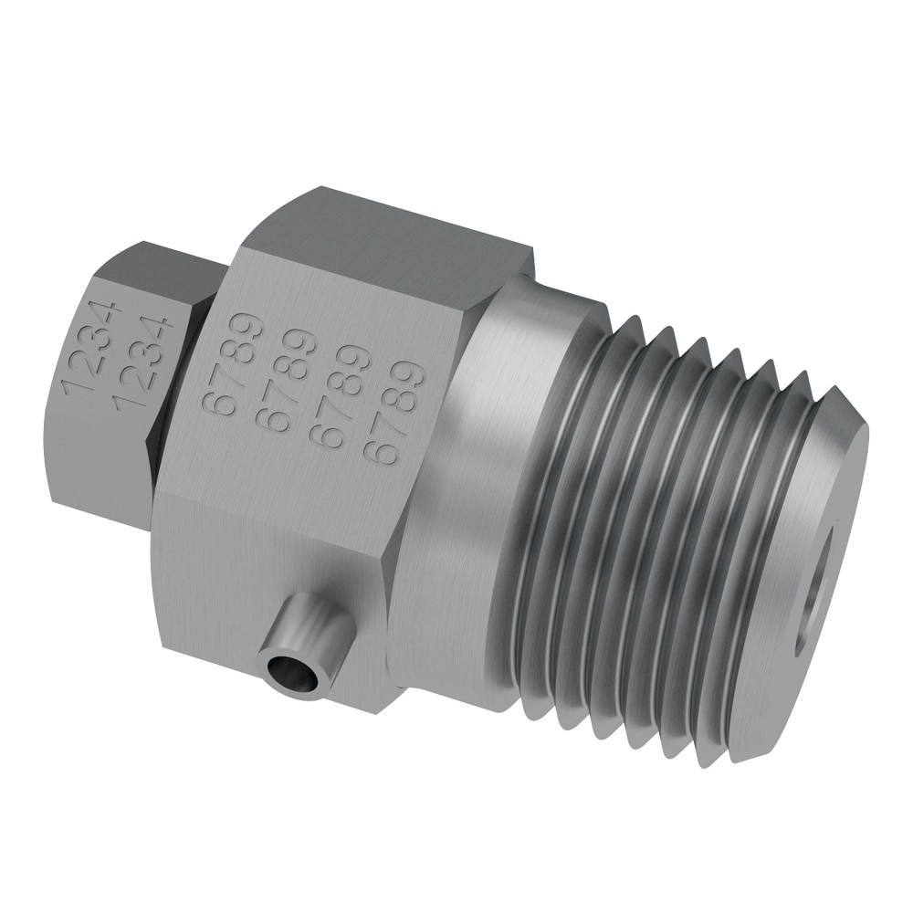 Pressure Blanking Plug with Bleed – HBV Series 系列参考图