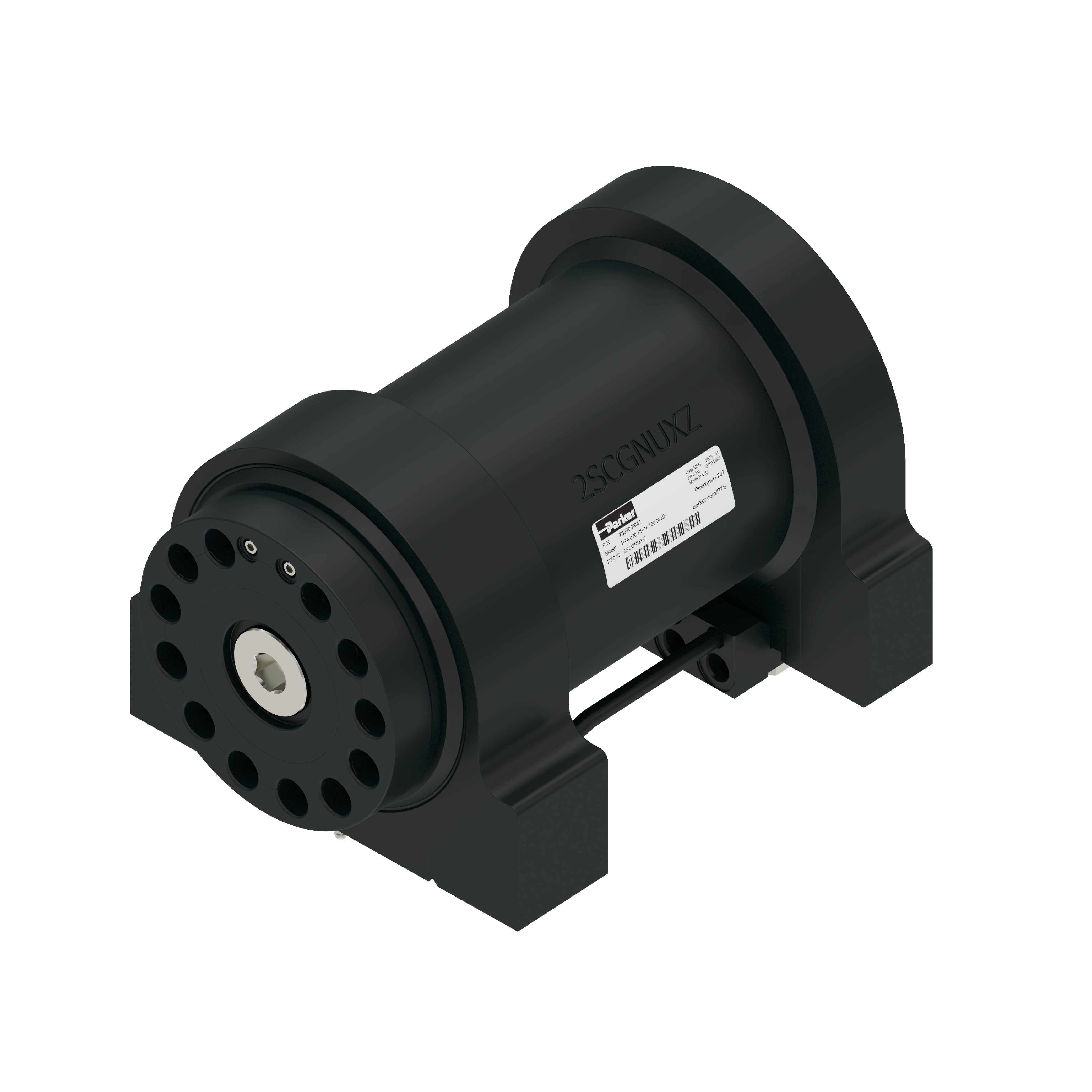 Helical Hydraulic Rotary Actuator - Helac PTNG (Europe) 系列参考图