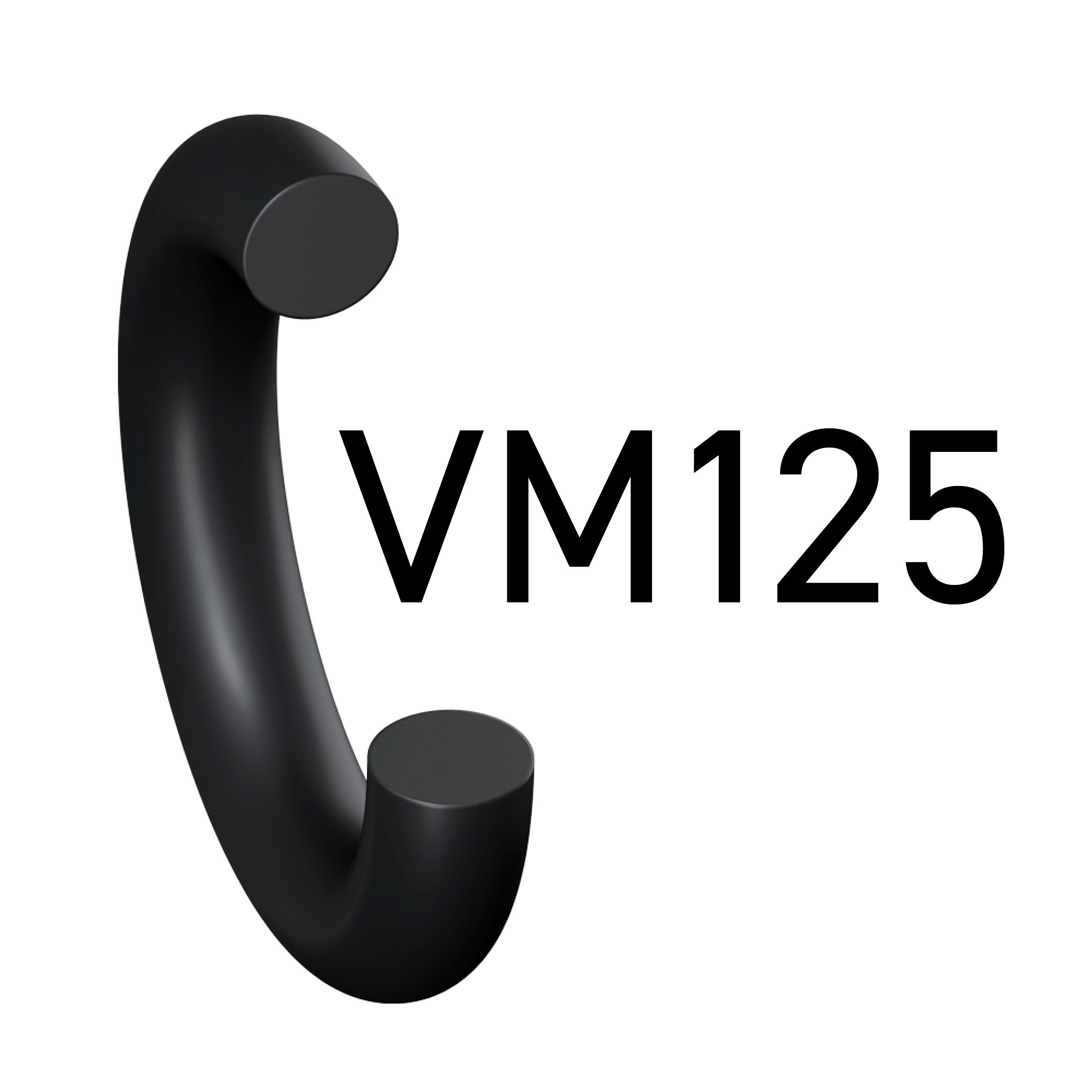 75硬度氟橡胶O形圈，低温和高温应用（VM125-75）
