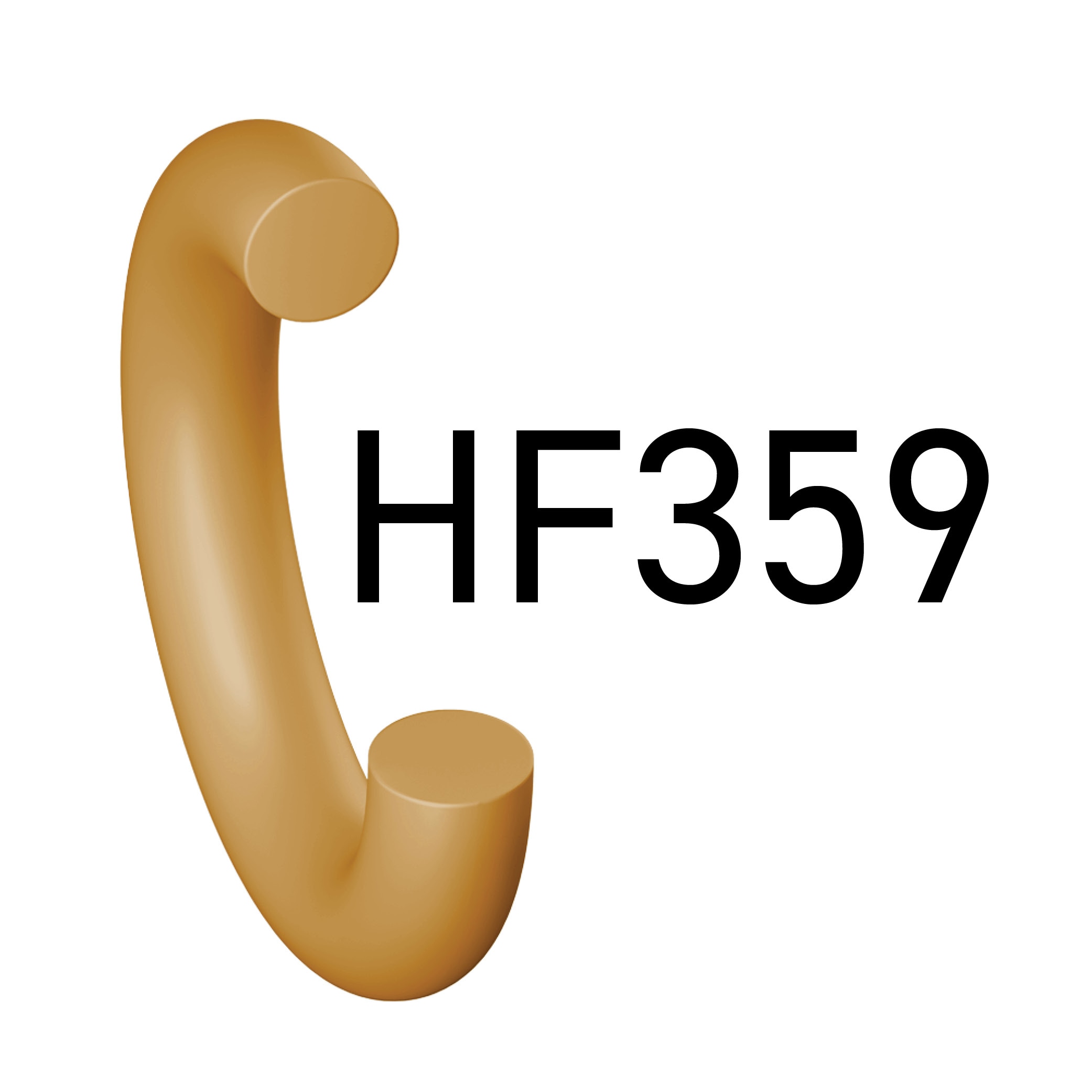 高性能氟橡胶80硬度O形圈,抗等离子辐射,棕褐色(HF359-80) 过时的