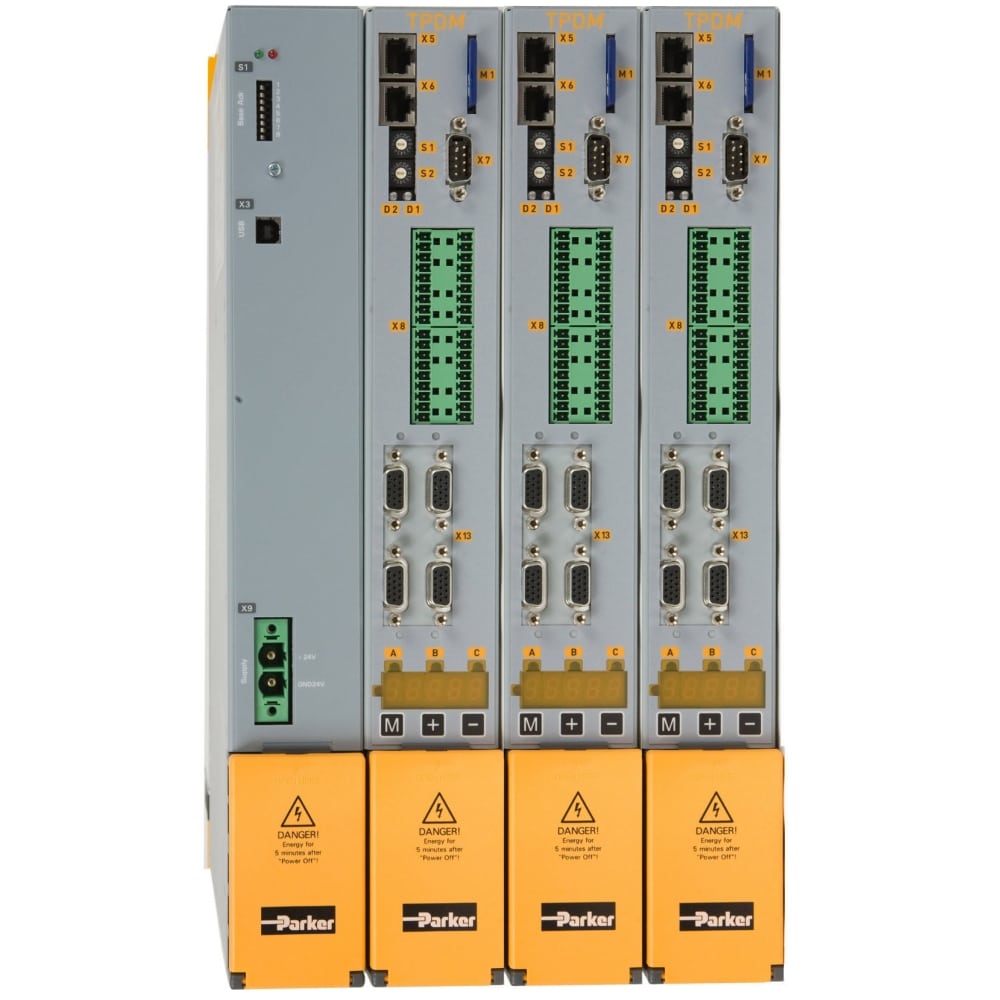 TPD-M单轴伺服驱动器和控制器:5A/325-680VDC(3.3kVA输出)