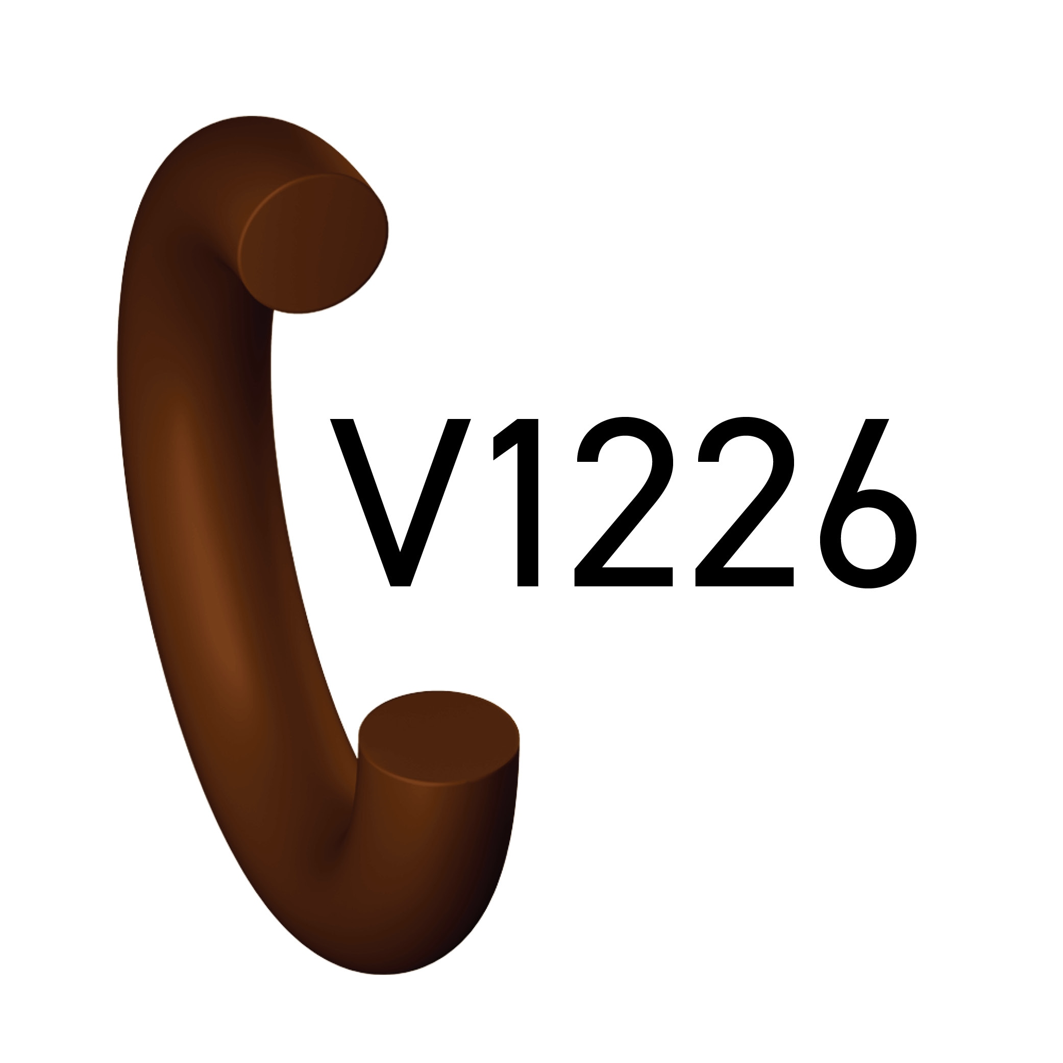 75硬度氟橡胶O形圈，低压，棕褐色，(V1226-75) 过时的