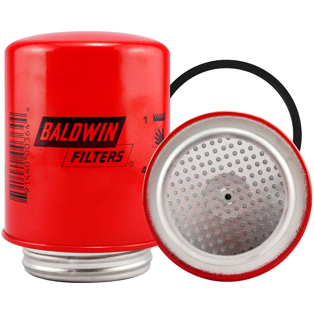 BALDWIN(宝德威)- 带Mason Jar 细颈螺栓的旋装机油滤清器