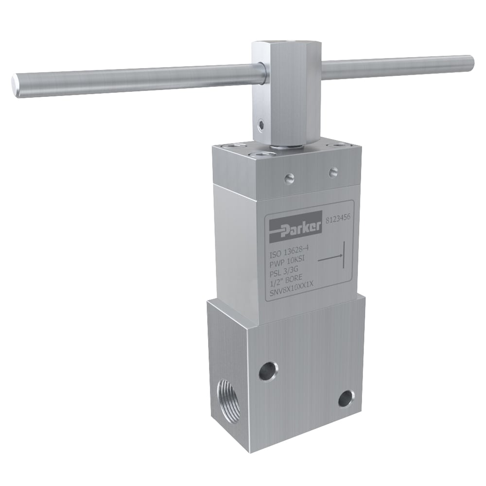 Subsea Needle valve, Non-Rising, Non-Rotating Stem 系列参考图