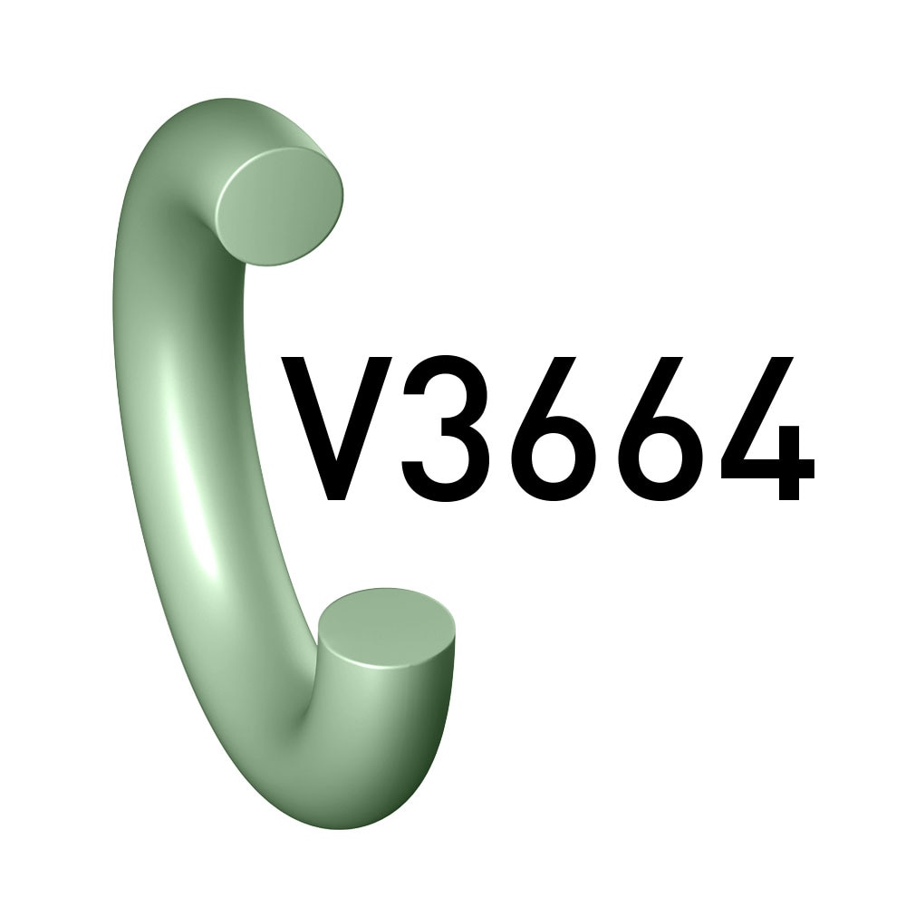 氟橡胶O形圈，邵氏硬度85 A，广泛适用（Prädifa V3664-85系列）
