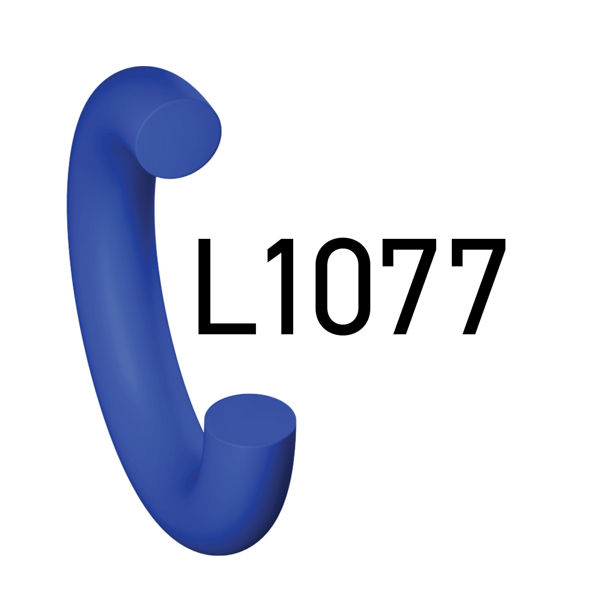 75硬度氟硅橡胶O形圈，蓝色 (L1077-75 MIL)