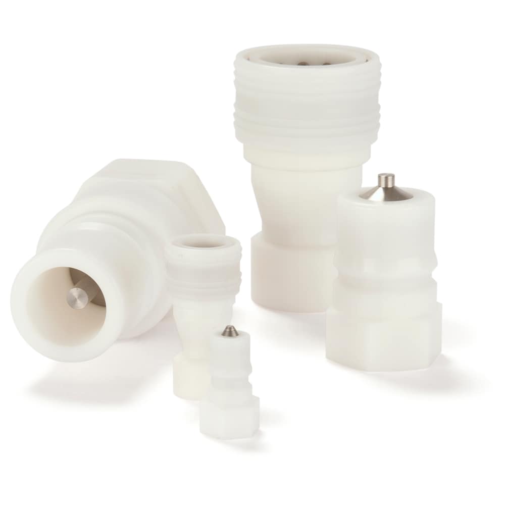 Quick Coupling made of Thermoplastic with ISO 7241-1 Series B Profile, Series 70 系列参考图