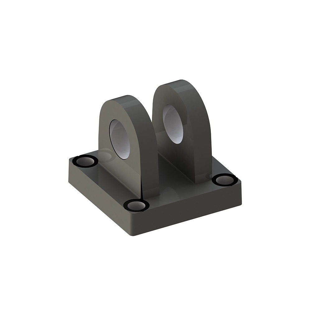Forged Steel, Cast Ductile Iron Mounting Plate or Eye Bracket Standard Accessories (Americas)
