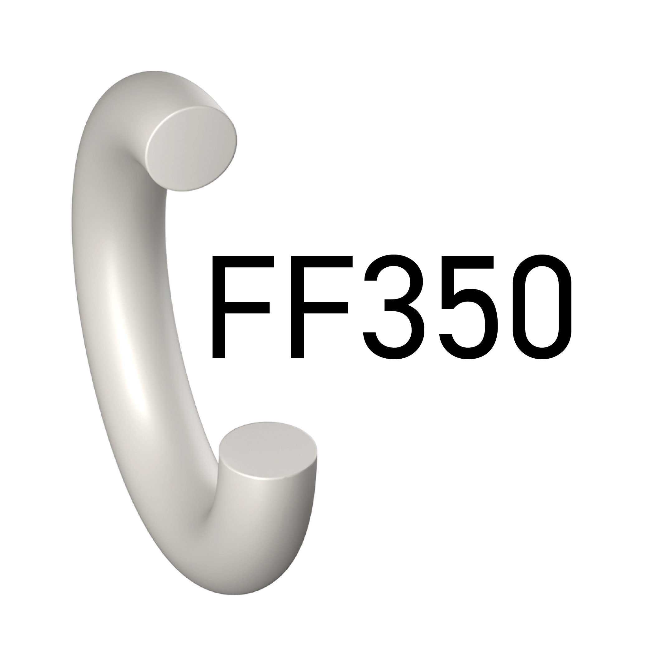 全氟橡胶-75硬度计O形圈，等离子体和高纯度，白色(FF350-75) 过时的