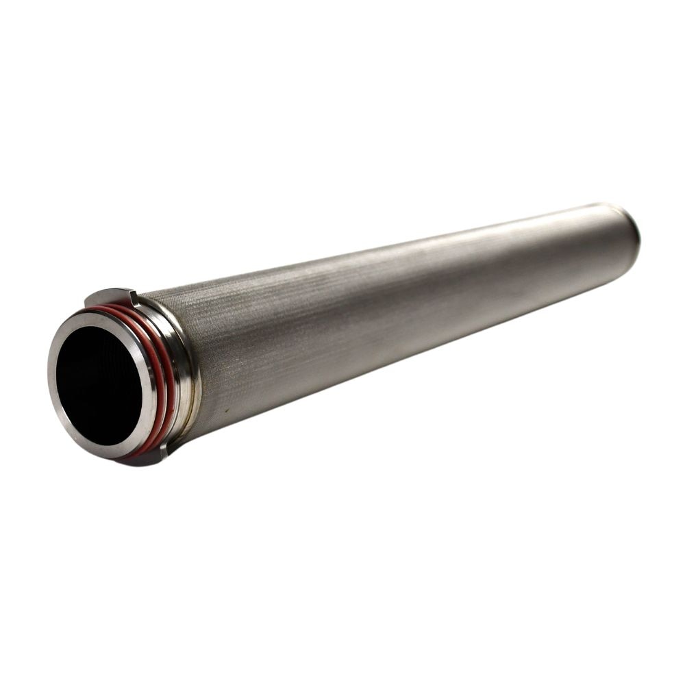 Poroplate® PP Cylindrical 316L Liquid or Gas Filter Cartridge