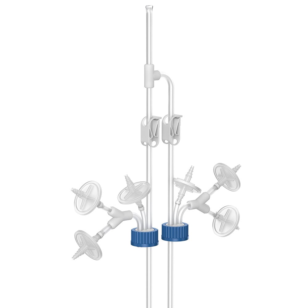 Single-Use Bottle Cap Assembly, PureTain® 系列参考图