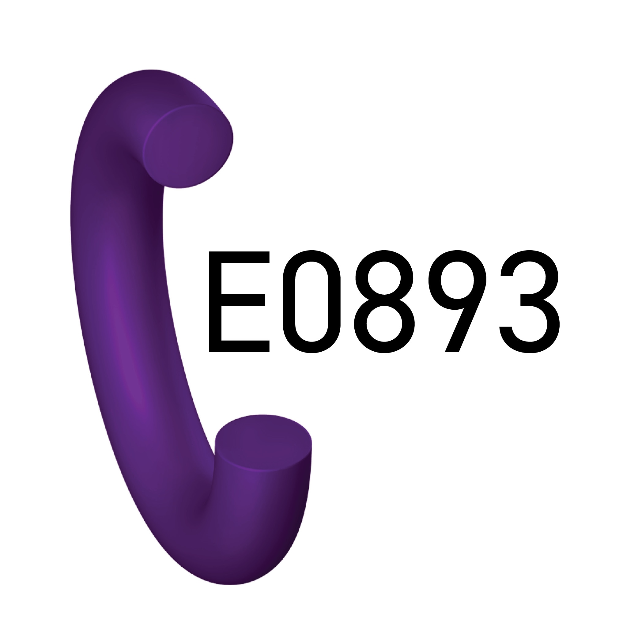 80 硬度乙丙橡胶O形圈，通用型，紫色 (E0893-80)