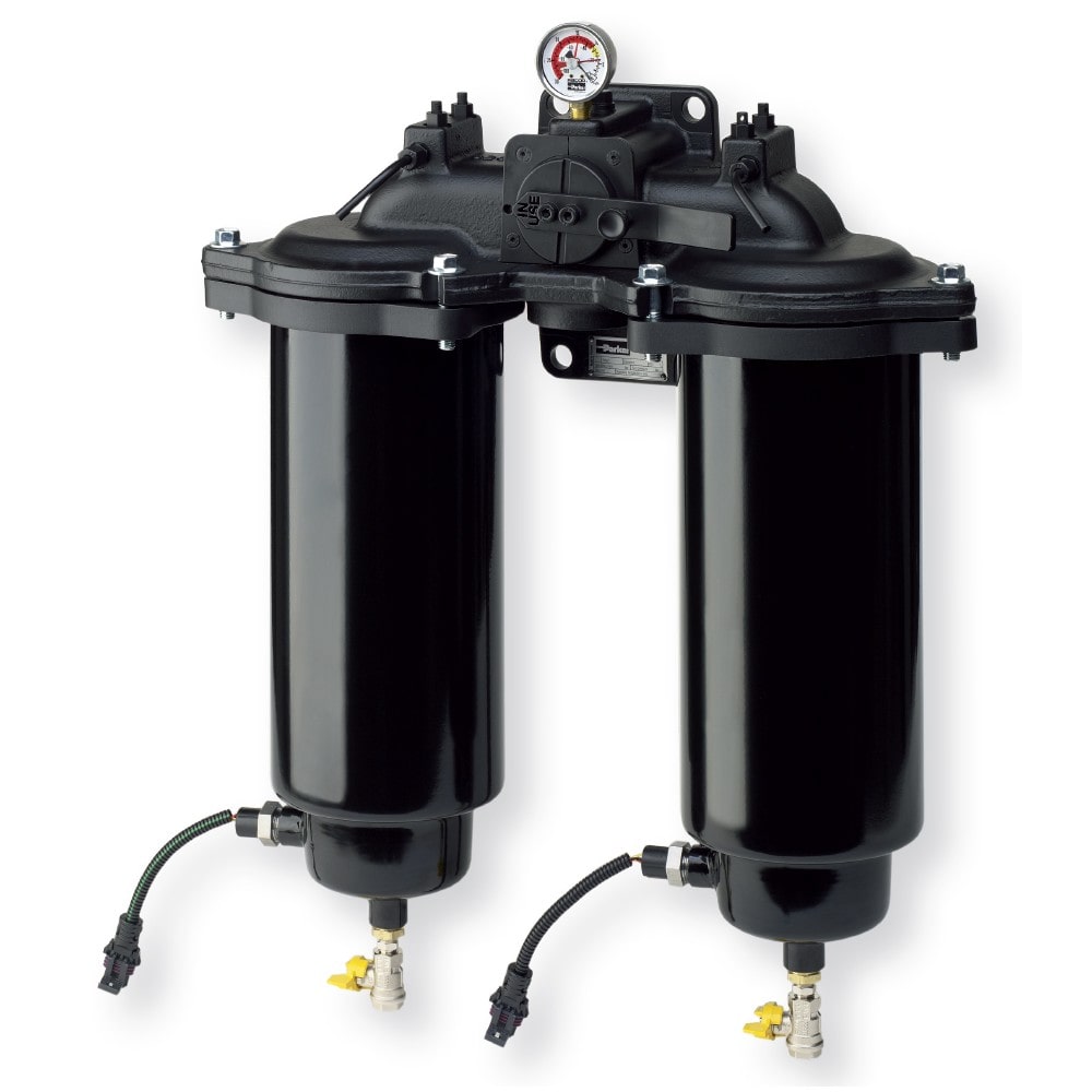 低压在线双联燃油过滤器 - DFBO系列